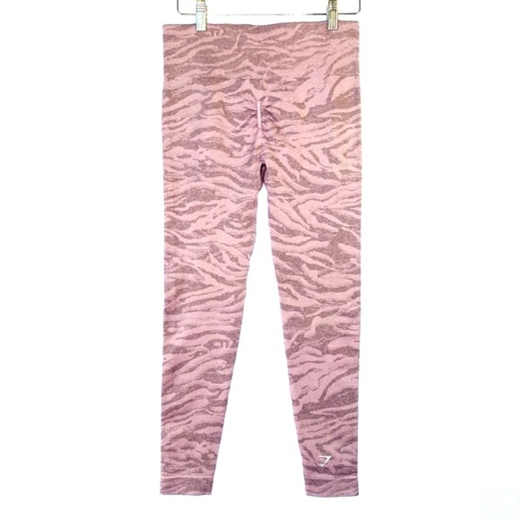 Gymshark Adapt Animal Seamless‎ Scrunch High Rise Leggings Size M - Picture 3 of 10